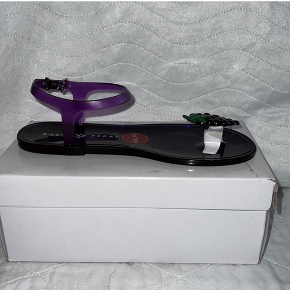 Katy Perry’s Grape 🍇 The Geli Sandal Sz 8M NWT - Picture 6 of 16